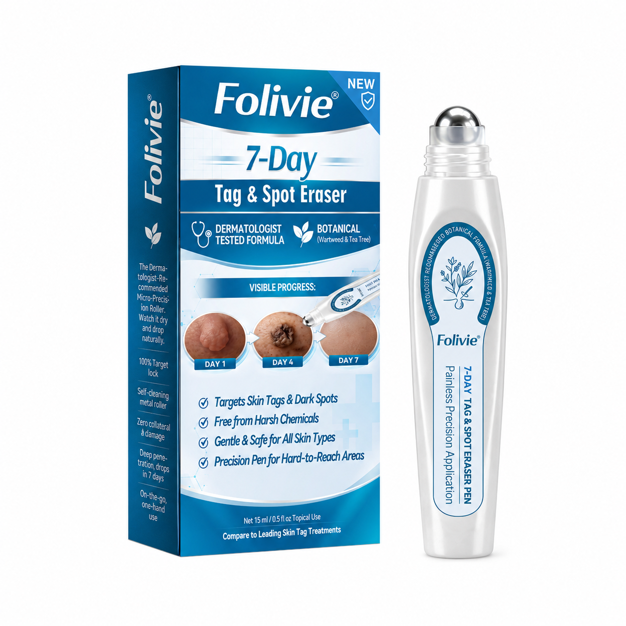 ๐-๐๐๐ ๐๐ธ๐ข๐ง ๐๐๐ด & ๐๐ฉ๐ค๐ญ ๐๐ซ๐๐ฌ๐๐ซ Painless & Scar-Free Advanced Imperfection Removal Rollerball Pen
